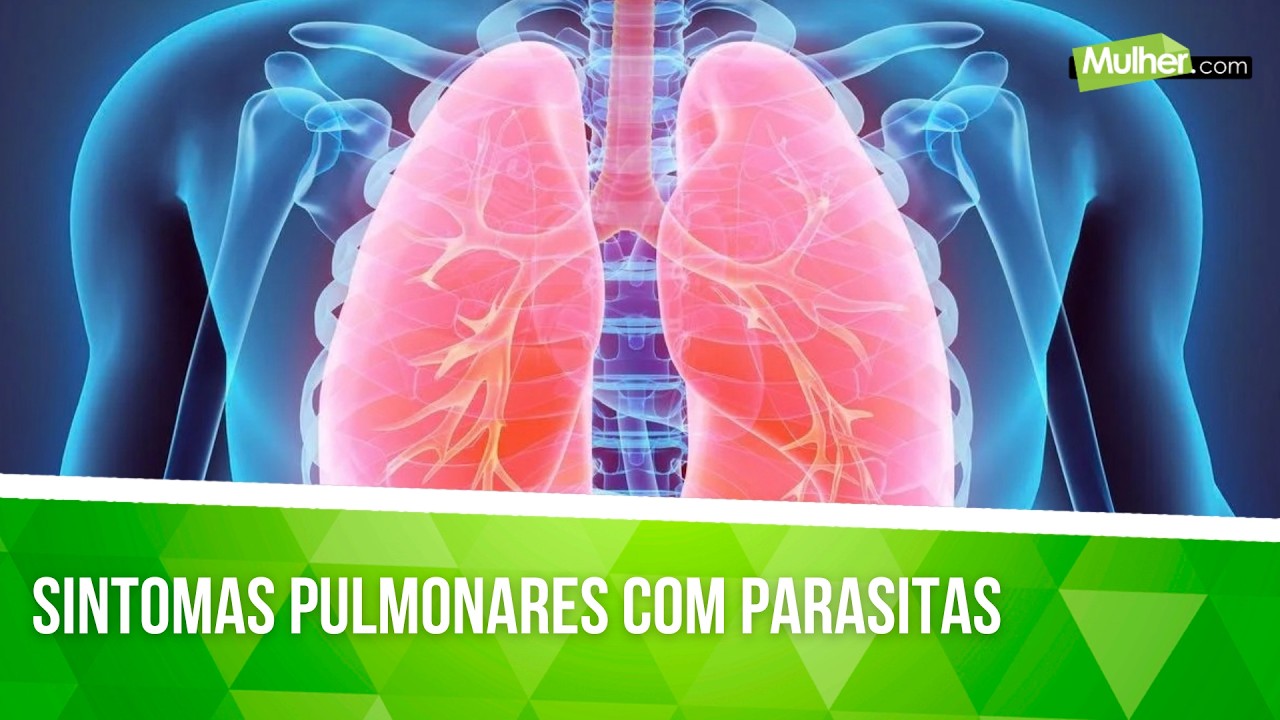 Sintomas pulmonares com parasitas