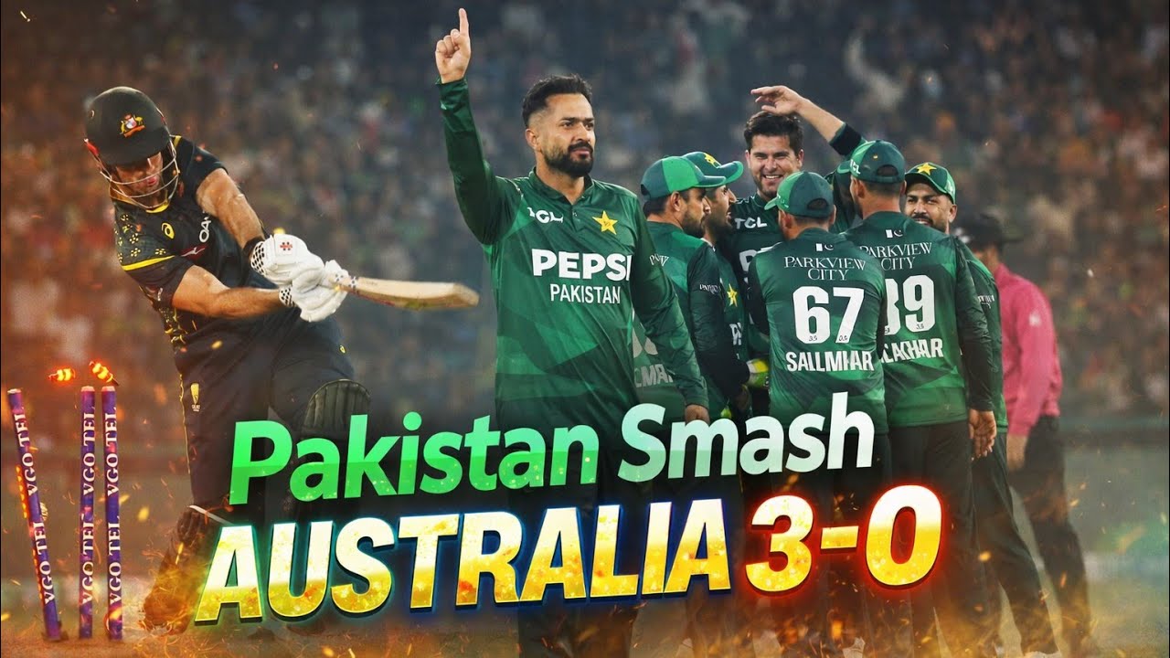 NO MERCY 😈 | Pakistan Smash Australia 3–0 | Pakistan vs Australia #cricketology 