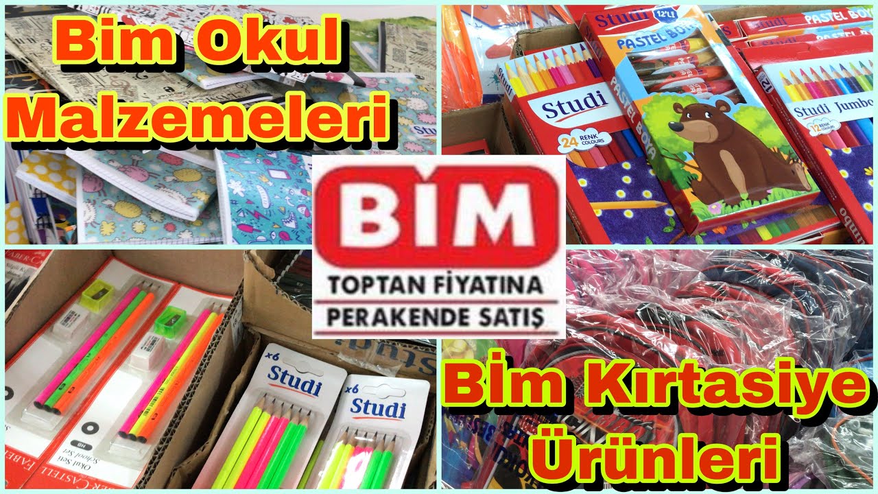 Bim Okula Özel Kirtasiye Ürünleri 📚✏️ Aktüel Ürünler ❤️#bim #a101 #şok #migros