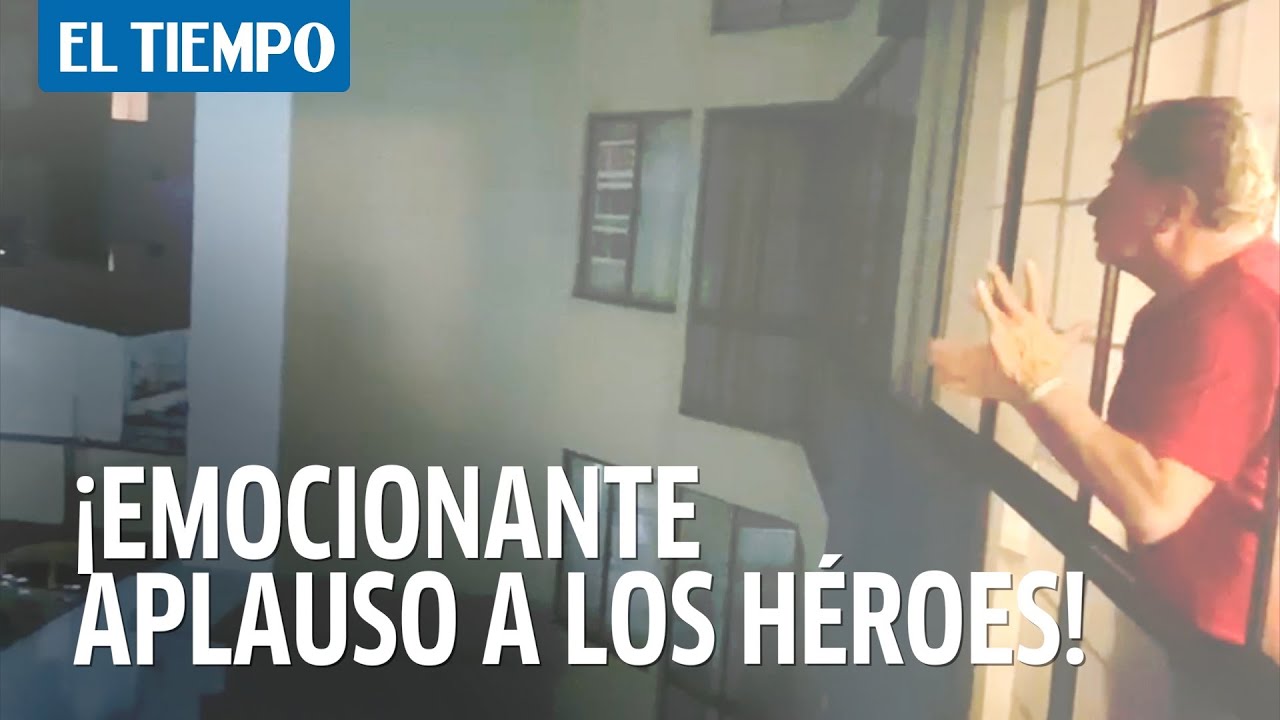¡Emocionante aplauso masivo por los servicios médicos en Bogotá!