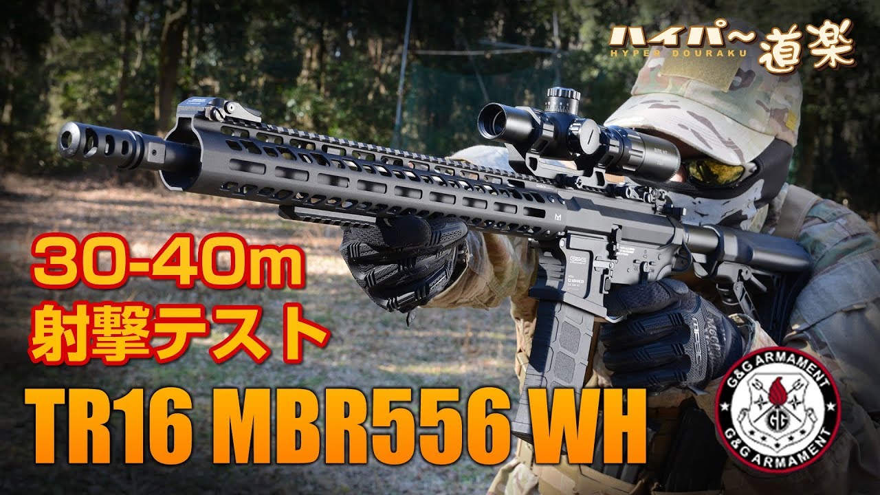 G&G 電動ガン TR16 MBR556 WH エアガンレビュー Airsoft