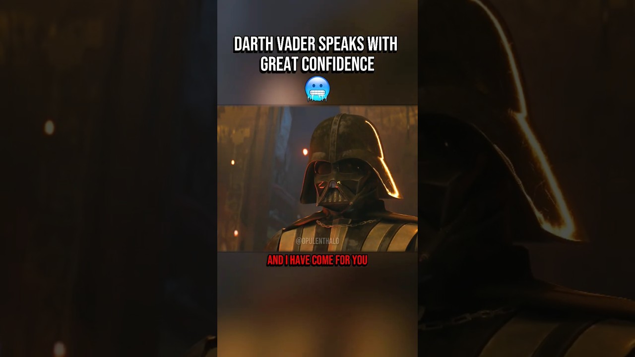Darth Vader came personally🥶