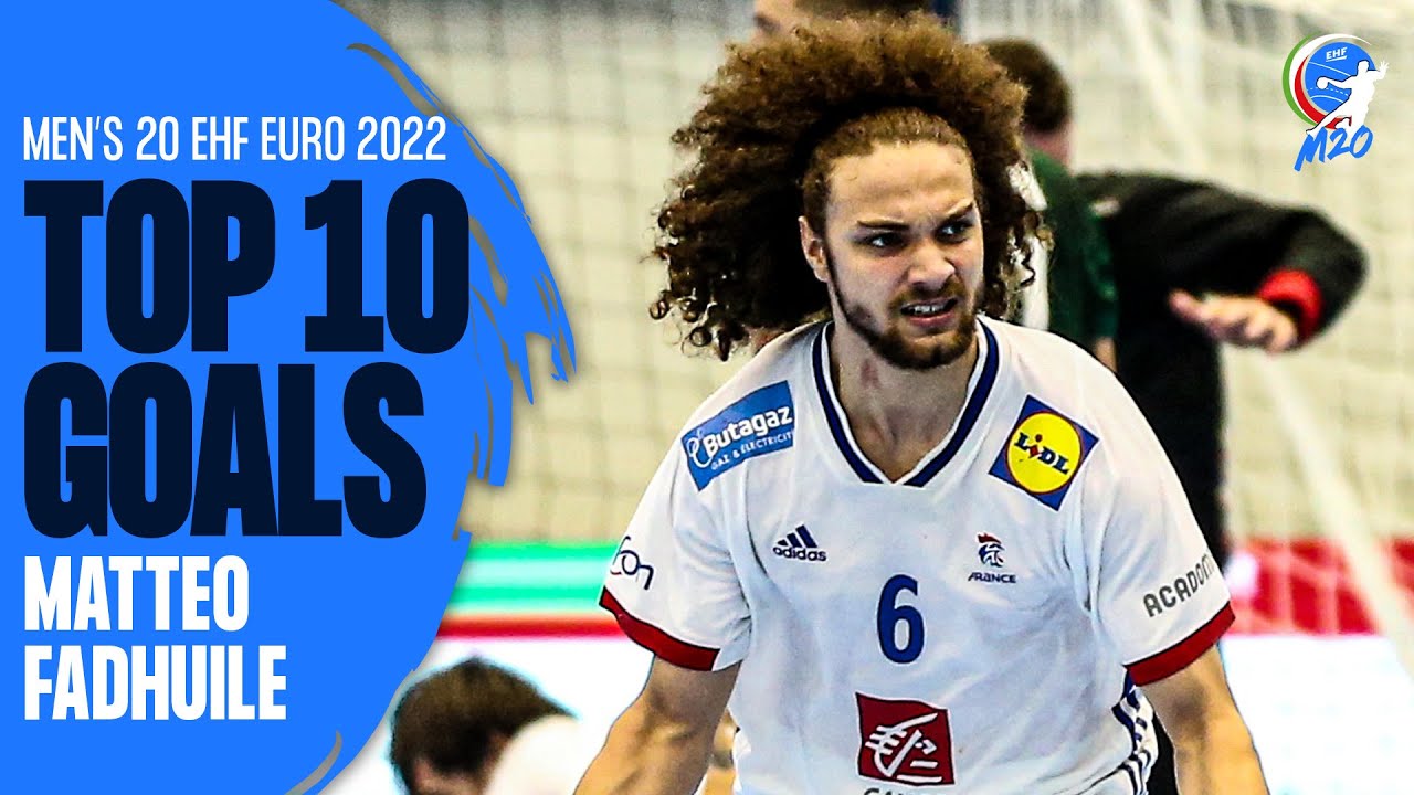 Top 10 Goals | Matteo Fadhuile | M20 EHF EURO 2022