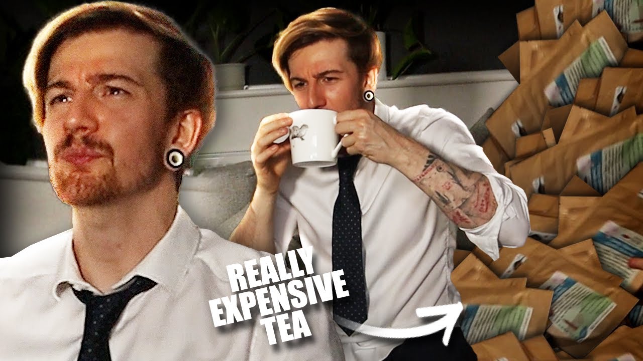 British man drinks REALLY expensive tea & reviews it