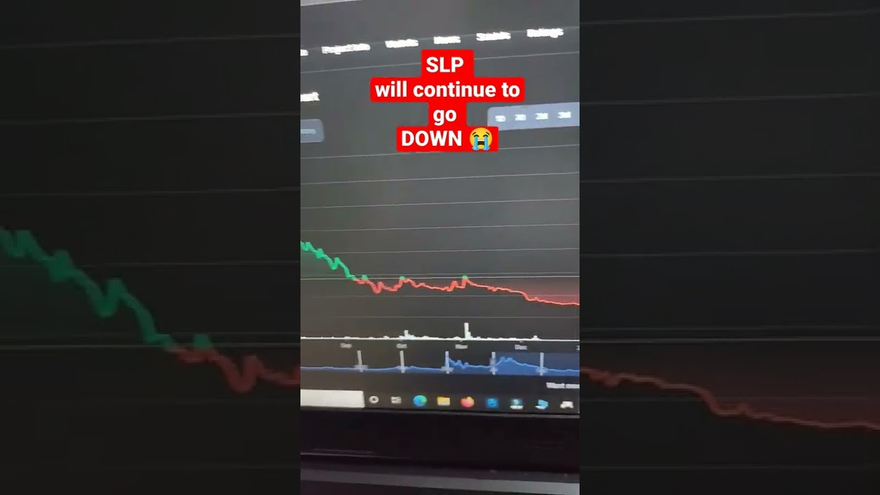 SLP will continue to go DOWN❓ comment below!#shorts #slp #smoothlovepotion #axieinfinity #playtoearn