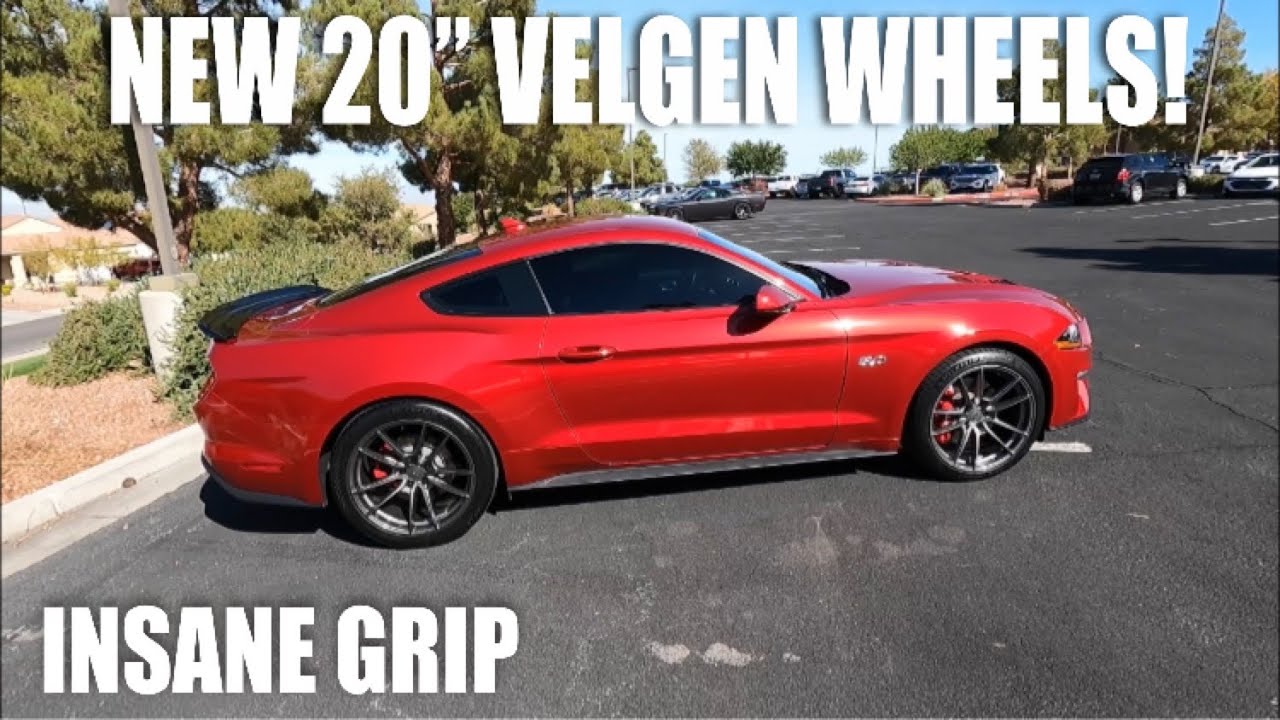 NEW WHEELS & TIRES FOR MY 2020 MUSTANG GT!