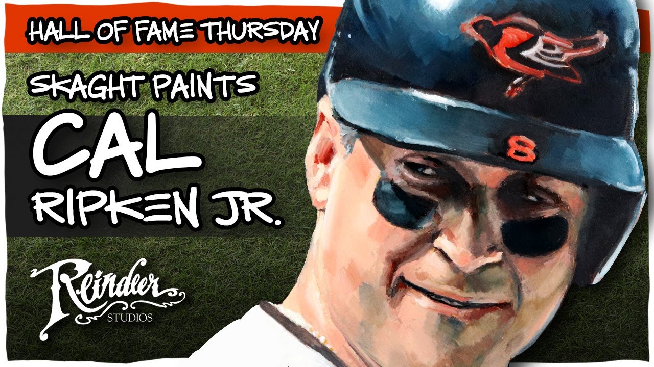 Cal Ripken Jr. Oil Painting | Hall of Fame Thursday