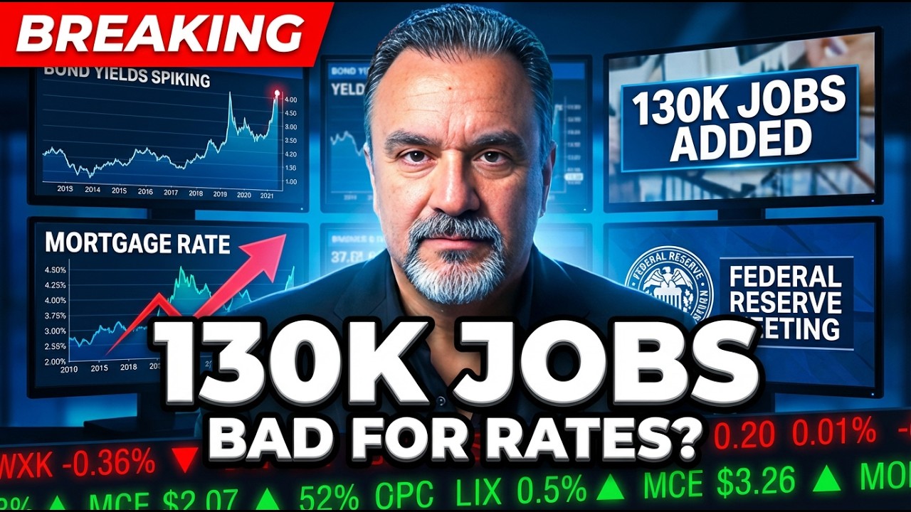 Hot Jobs Report! 130,000 New Jobs — Bad News for Mortgage Rates?