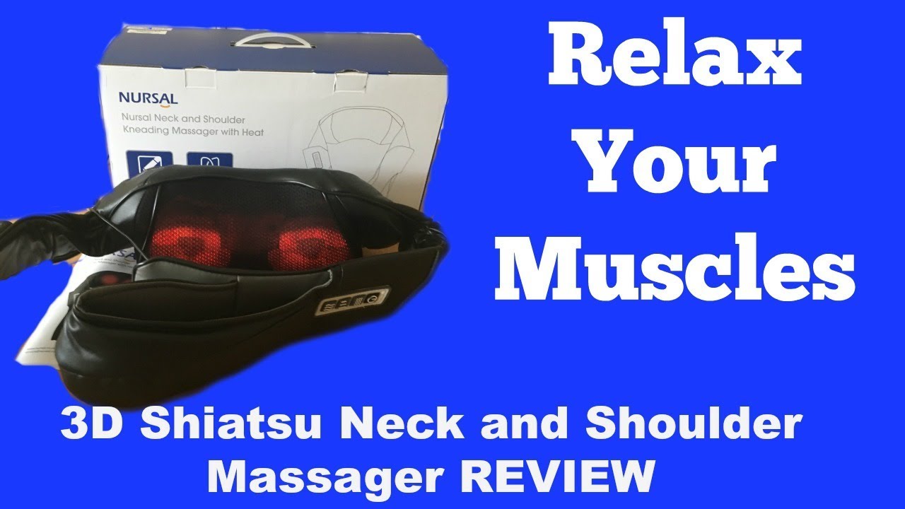 Shiatsu Neck & Shoulder Massager Review
