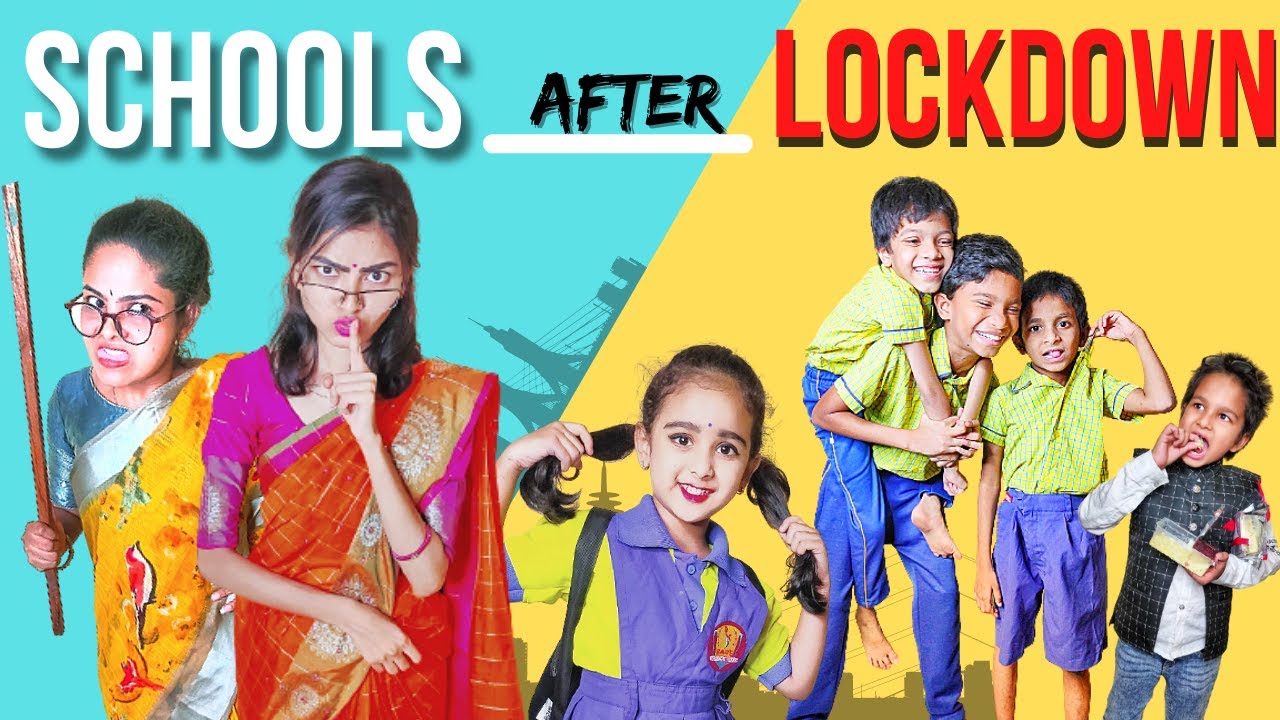 Schools after lockdown || niha sisters || students be like