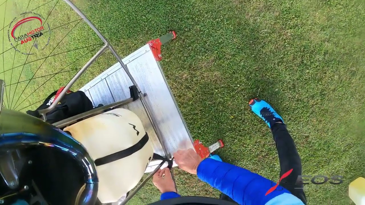 Paramotor Austria der Aufbau eines Paramotor