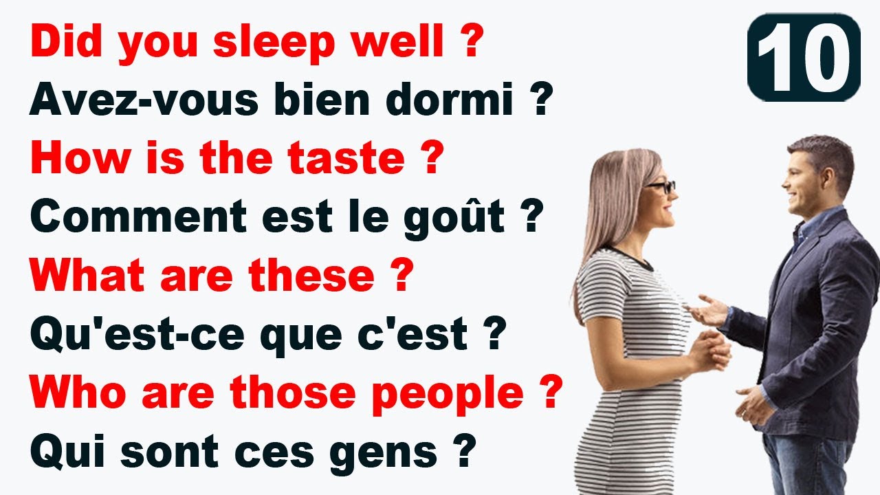 60 Questions et Reponses très Utiles en Anglais || Questions and Answers