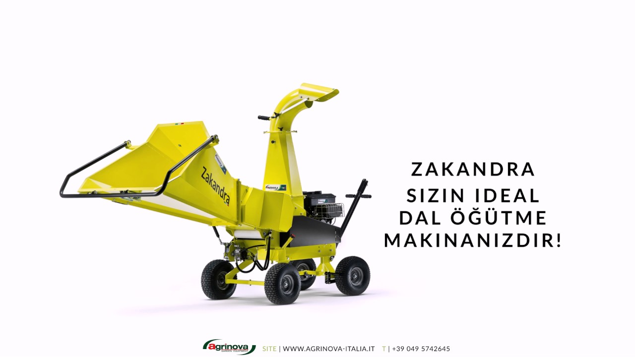 AGRINOVA ZAKANDRA DAL ÖĞÜTME MAKİNASı