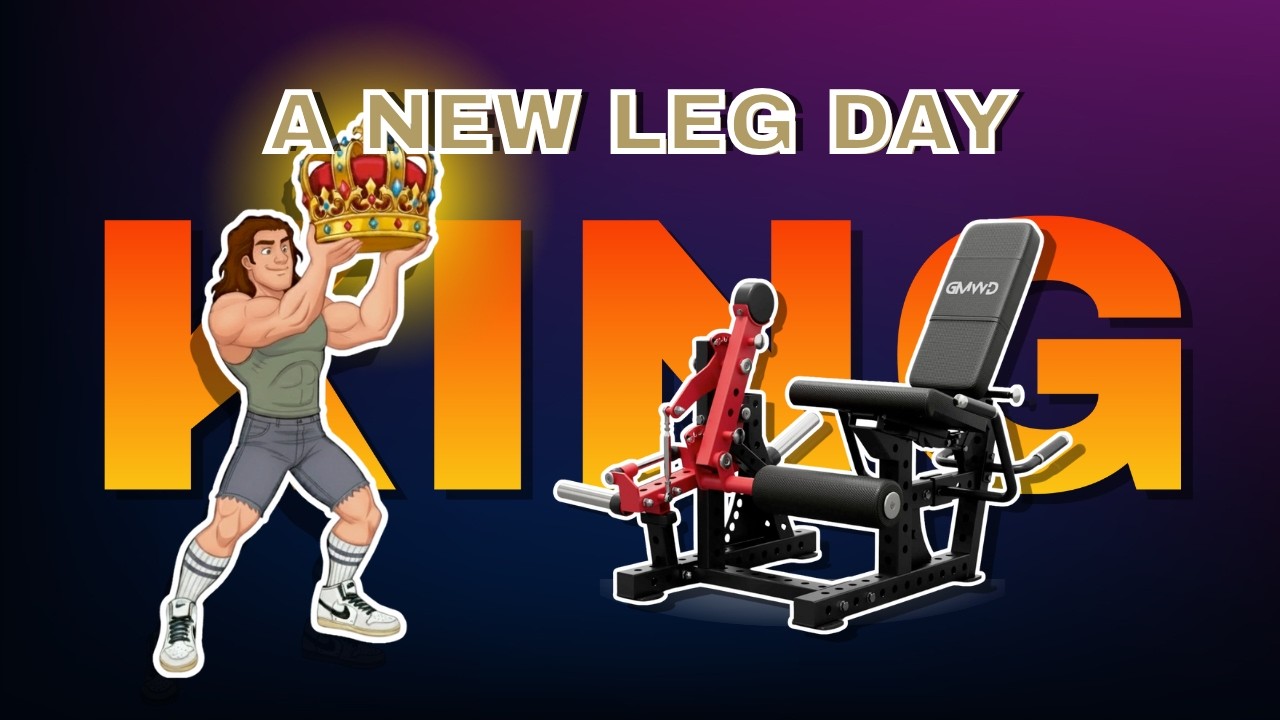 Meet the New Leg Day King | GMWD LE08 Leg Extension/Leg Curl Review