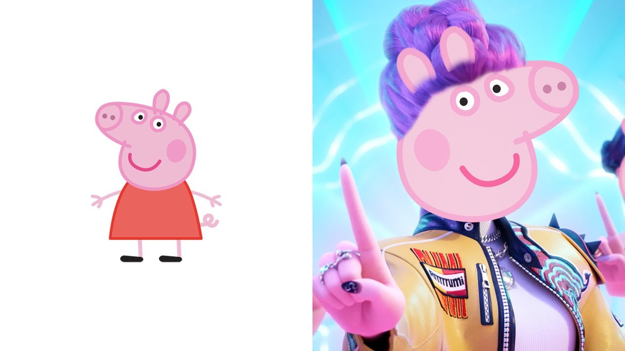 Turning Peppa Pig into a K-Pop Star