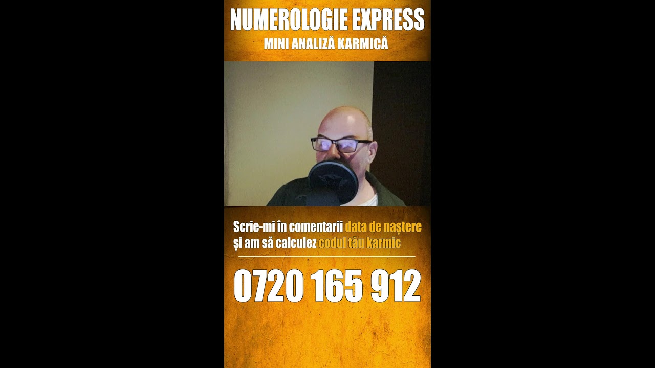 MINI ANALIZĂ NUMEROLOGICĂ