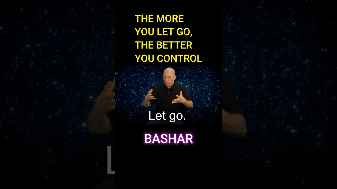 The More You Let Go, The Better | BASHAR  #shorts #shortvideo #short