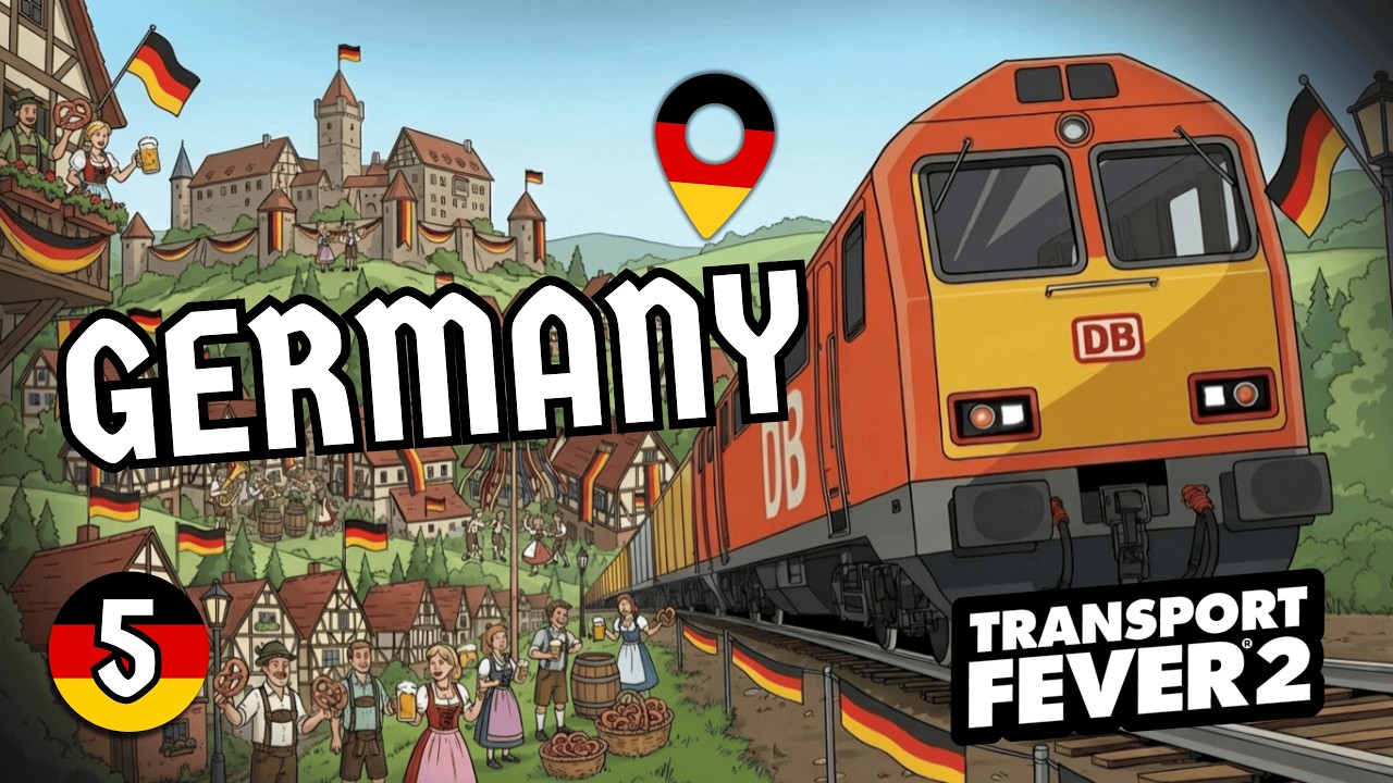 Turning One Factory Into a Bread POWERHOUSE! | Transport Fever 2 Germany | Ep5