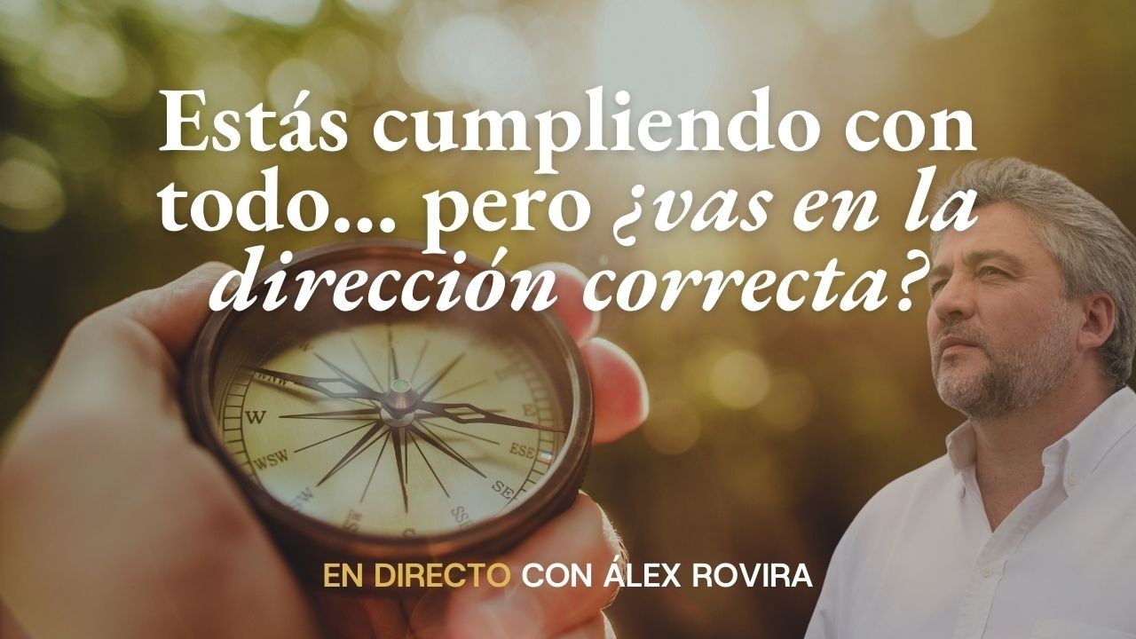 🔴 Cómo reconstruir tu rumbo cuando algo dentro de ti ya no encaja | En directo con Álex Rovira