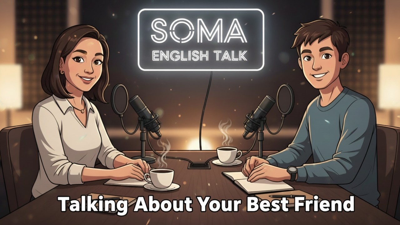 Simple English Podcast | Talking About Your Best Friend