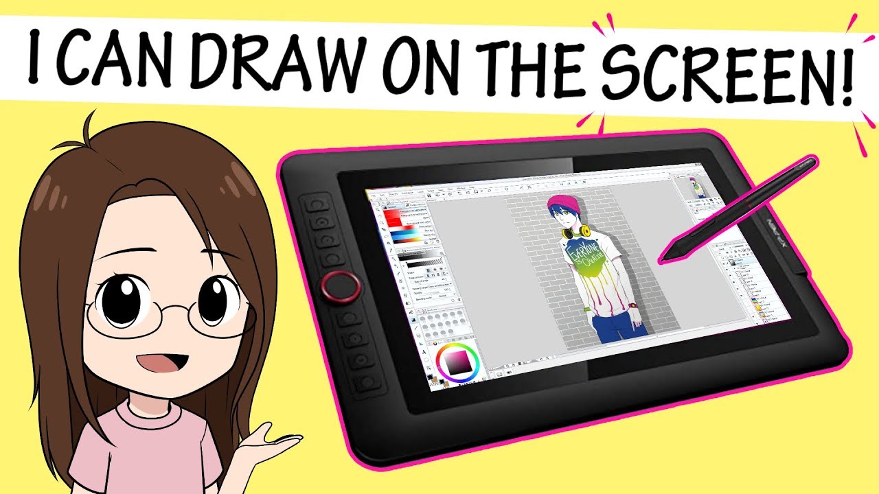I Can Draw on the Screen! XP-Pen Artist 13.3 Pro Unboxing + Review!