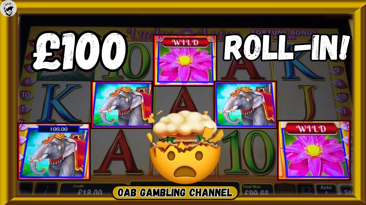 £100 ROLL-IN On Lucky Lotus! | Arcade Slot Session On LOTS OF SLOTS!