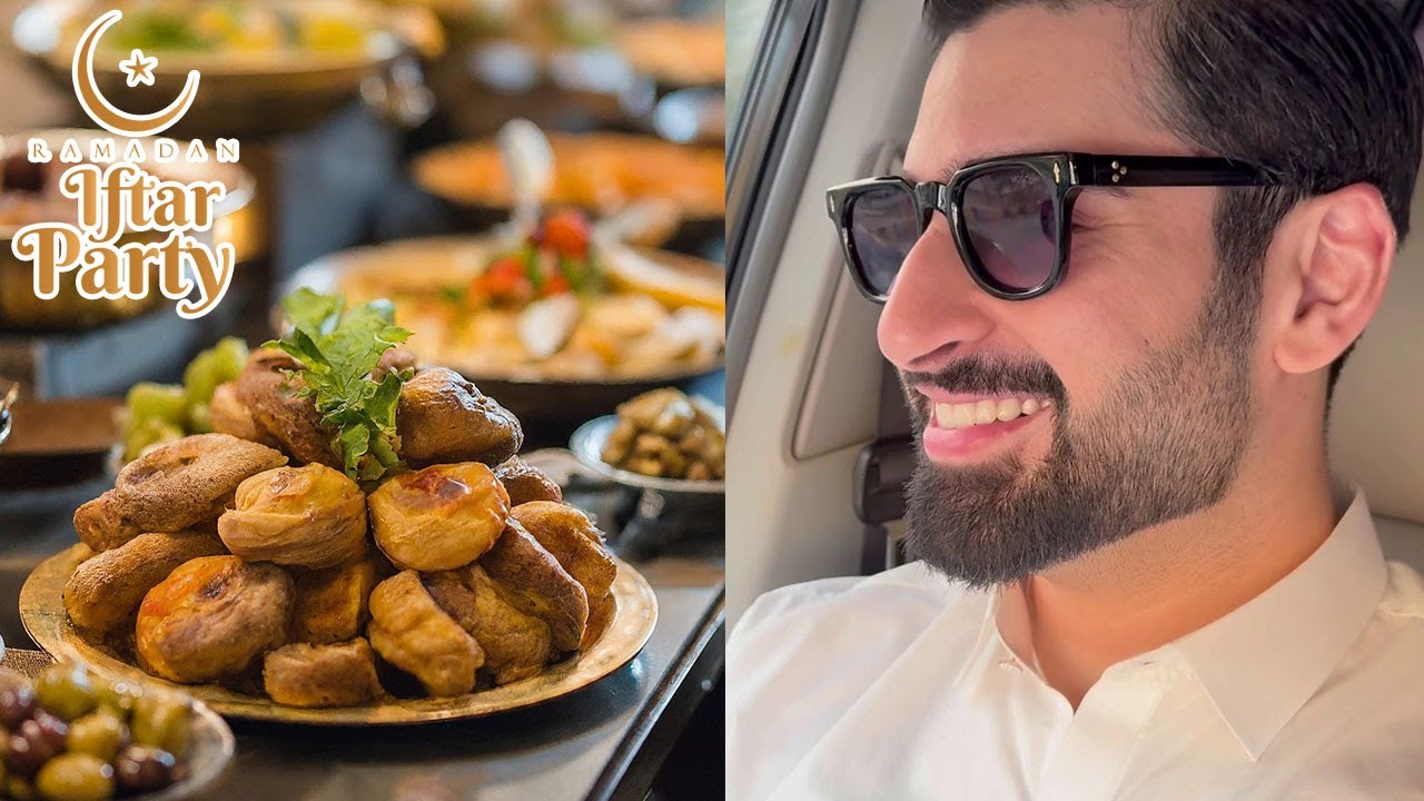 IFTAR BUFFET WITH THE FAMILY | ALSO IFTAR ON THE SET OF DRAMA 
