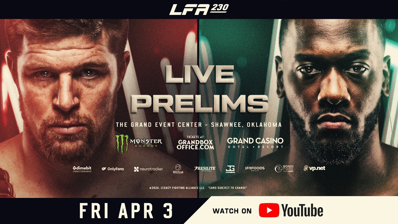 LFA 230 *live Prelims* | LFA Fights