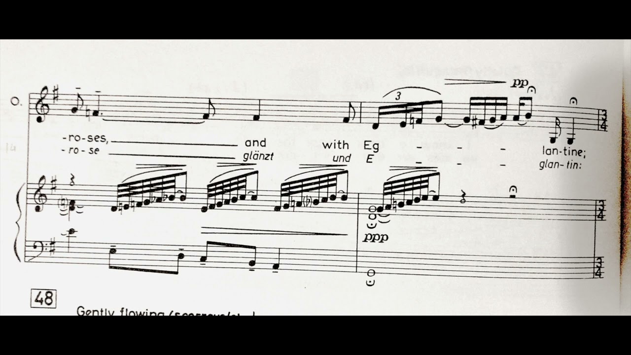 I Know a Bank - Benjamin Britten