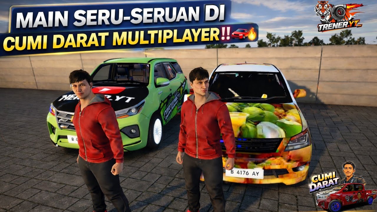 Main Seru Seruan Lagi‼️Di Cumi Darat Multiplayer Lagi 🚗🔥 | TRENER.YT