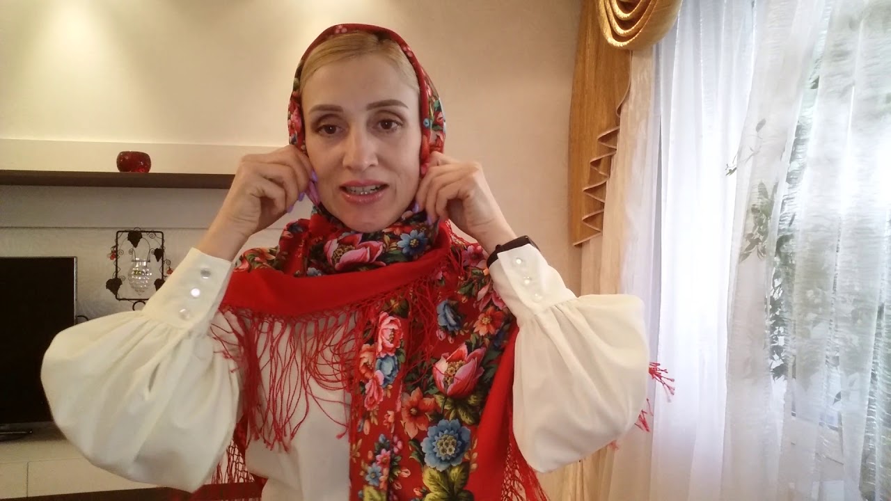 #ПавловопосадскиеПлатки Павловопосадские платки с примеркой