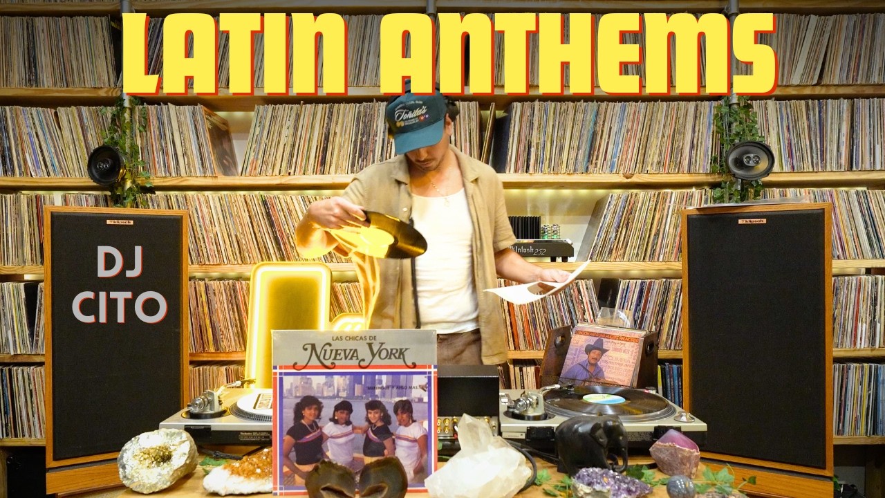 Salsa, Cumbia & Merengue en vinilo 🔥  DJ CITO Vinyl Only Mix | Lulo Records HIFI 4k