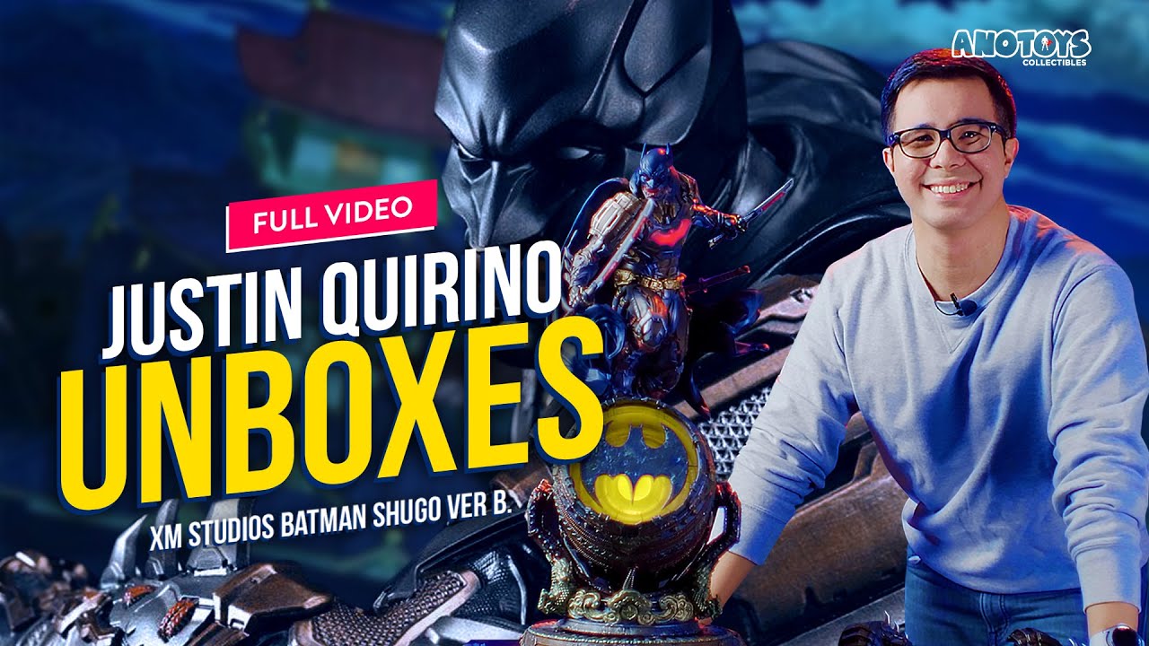 Justin Quirino Unboxes XM Studios Batman Shugo Ver. B