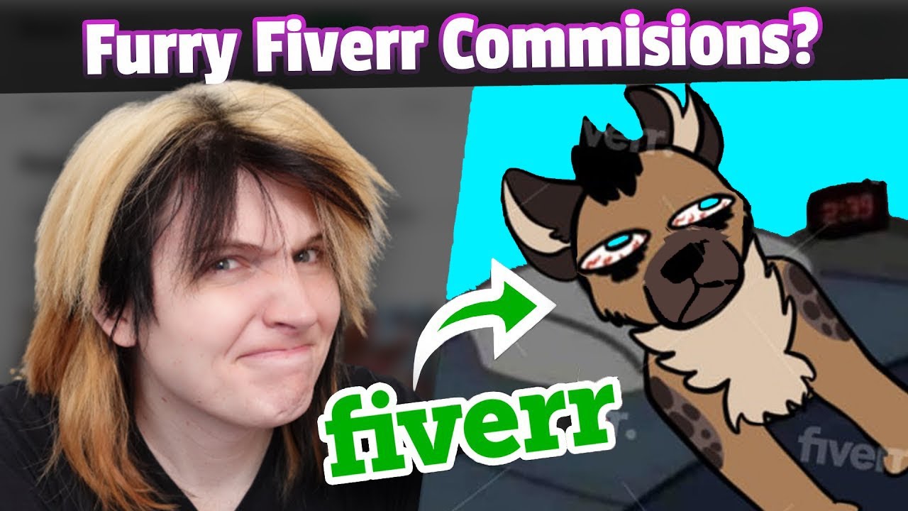 Покупка FURRY-арта на заказ на FIVERR!