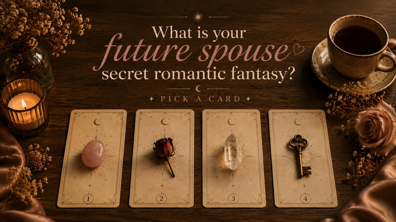 What is your future spouse secret romantic fantasy? - Pick an image🧡❤️🩷💛