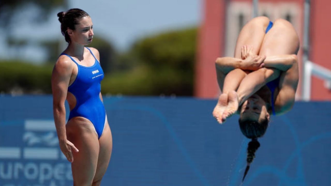 Madeline Coquoz (Switzerland ) || 1m Springboard || European Championships 2022