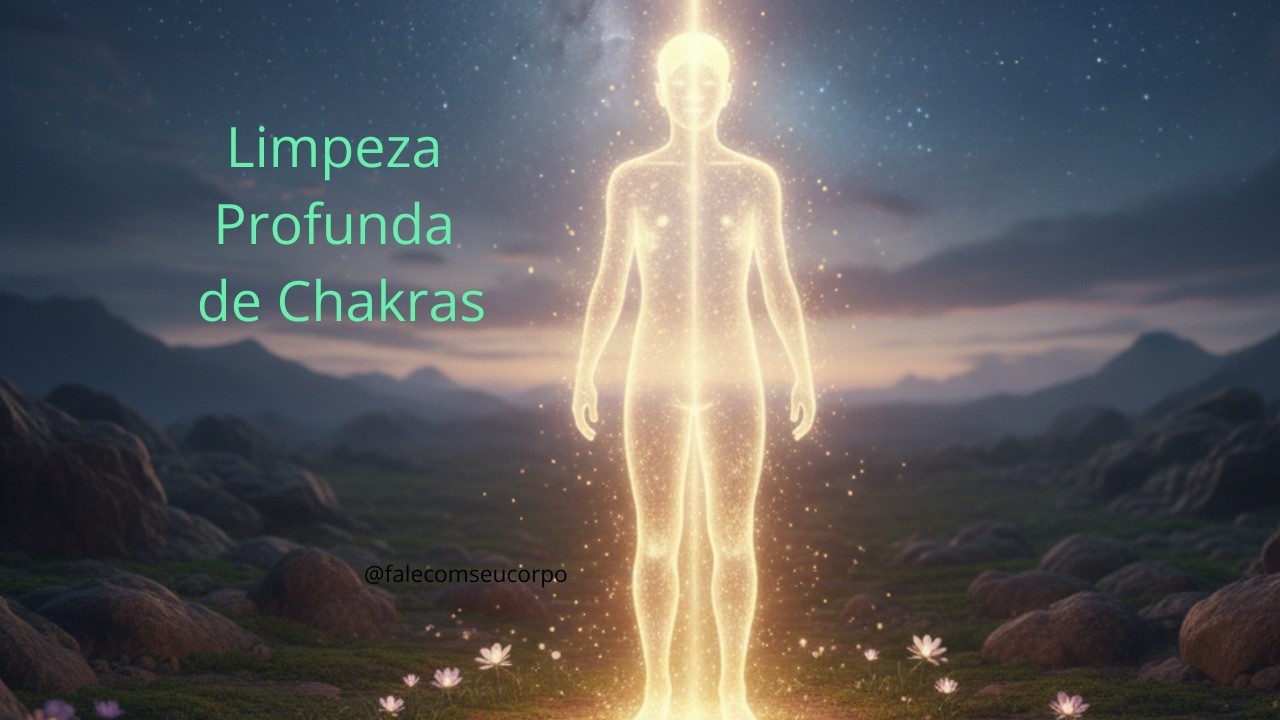 Terapia energética com limpeza profunda de chakra