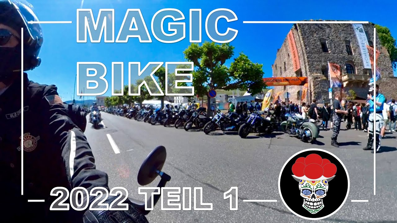 Magic Bike Rüdesheim 2022 Teil 1 - Indian Scout Bobber