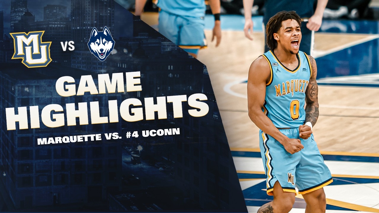 HIGHLIGHTS: #MUBB vs. #4 UConn