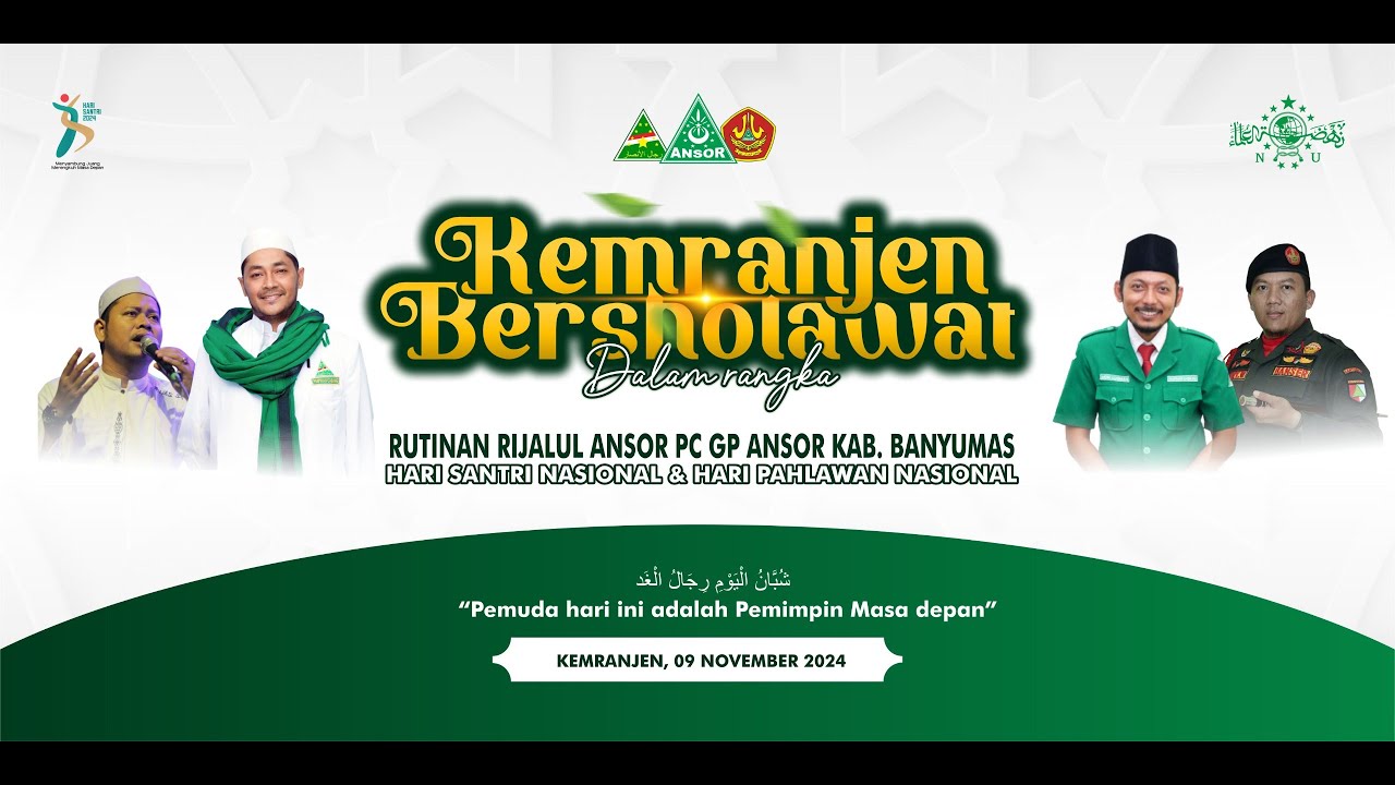 🔴 [LIVE] KEMRANJEN BERSHOLAWAT BERSAMA HABIB ABDUL QODIR MAULACHAILAH FEAT USTADZ MUSTAFIDZ