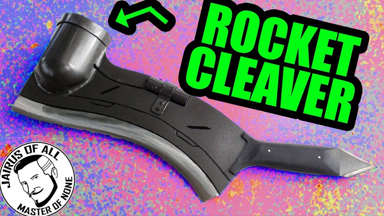 ROCKET POWERED THROWING CLEAVER! - Gundam Hammer Chopper