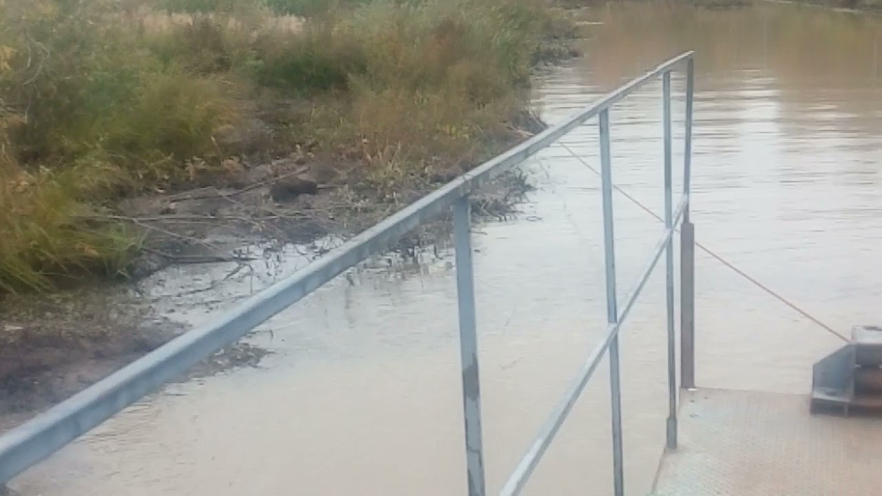 Запуск и работа земснаряда.