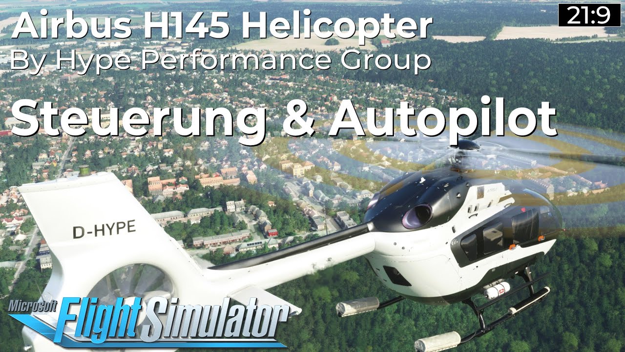 Airbus H145 Helicopter - Steuerung & Autopilot erklärt ★ FLIGHT SIMULATOR Deutsch