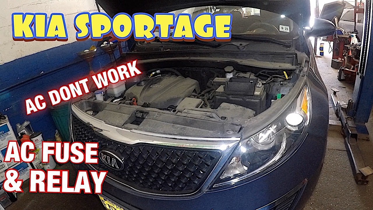 kia sprtage 2015 ac fuse and relay