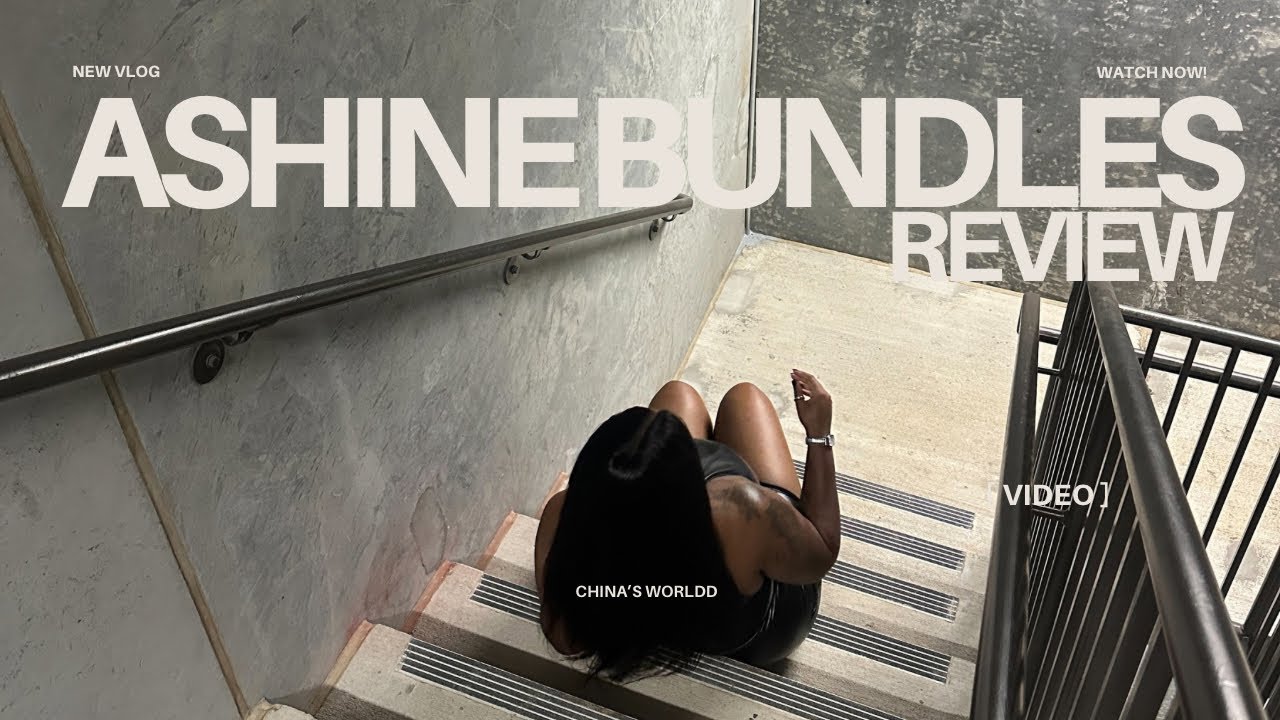 ASHINE BUNDLES & TRIPPY HAIR CLOSURE REVIEW - 1 Month Update