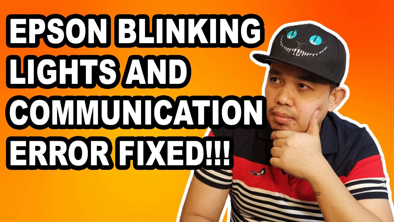 EPSON COMMUNICATION ERROR WHILE RESETTING