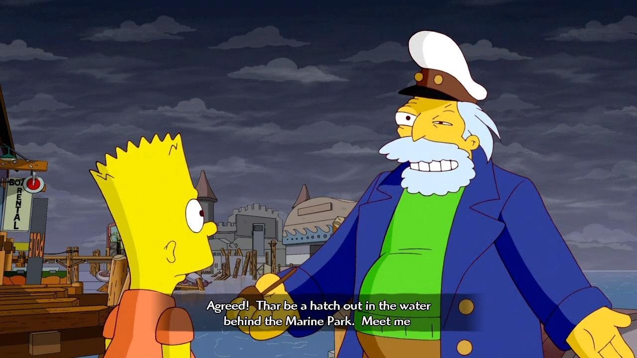 Прохождение The Simpsons Game с переводом часть 8 - Дельфиний Апокалипсис