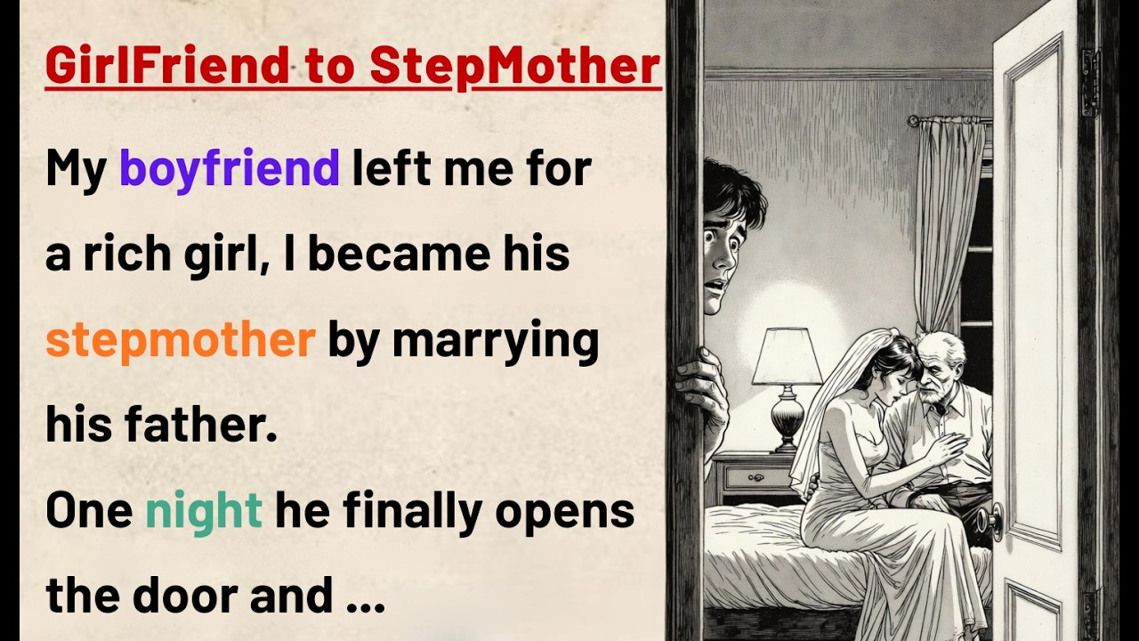 Girl-friend to Stepmother ⭐ Learn English Listening (A1-A2 Level) -  Learn English through stories