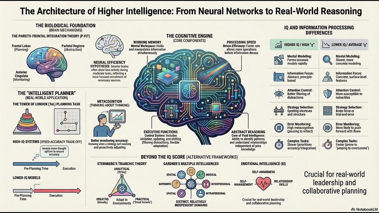 How High IQ Brains Actually Think