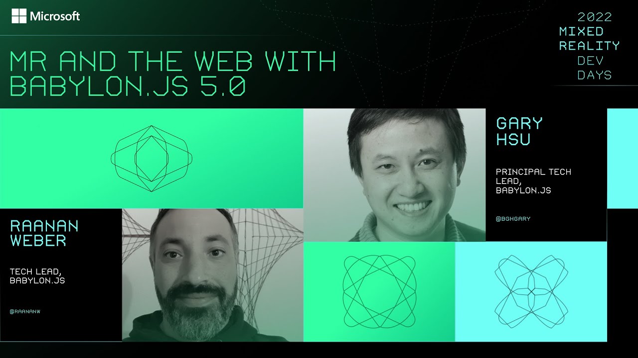 MR and the Web with Babylon.js 5.0